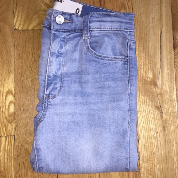 GARAGE BLU SKINNY JEANS